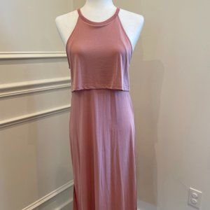 Mahina Maxi dress with side cutouts